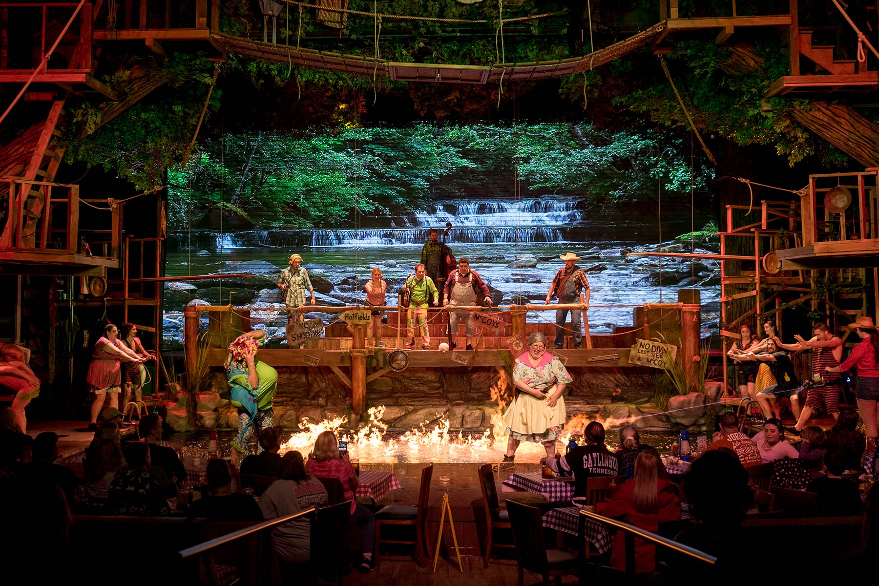 Hatfield and McCoy show entertainment